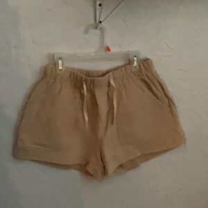 Women's Tan Khaki Shorts, Set of 3